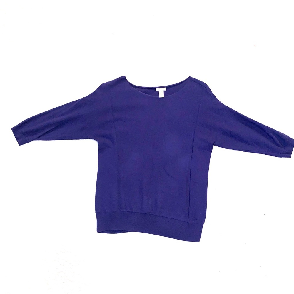 Royal Blue 3/4 Dolman Sleeve Chico’s Sweater